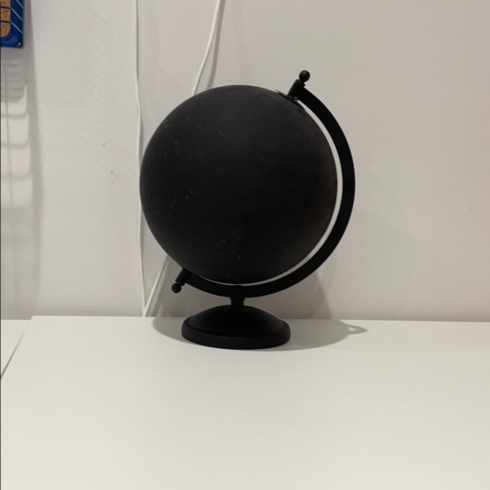 Ikea black globe
